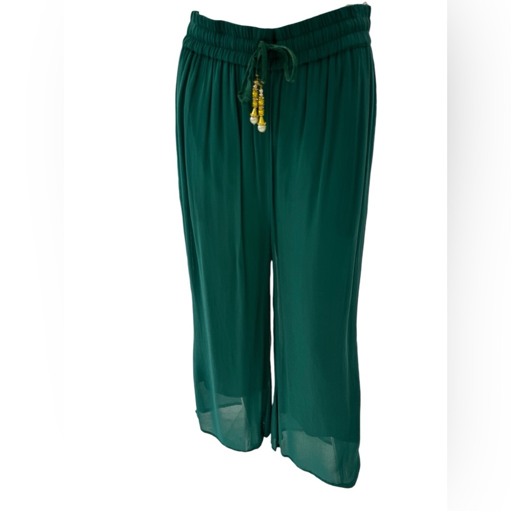 New Green Pants , waist elastic pants, XL size.